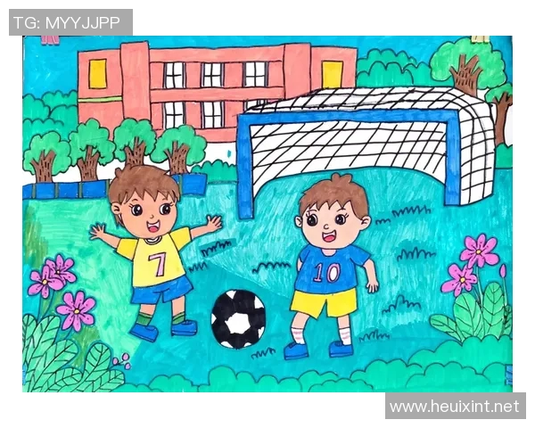 足球明星与儿童绘画的完美结合精彩图片大全展示